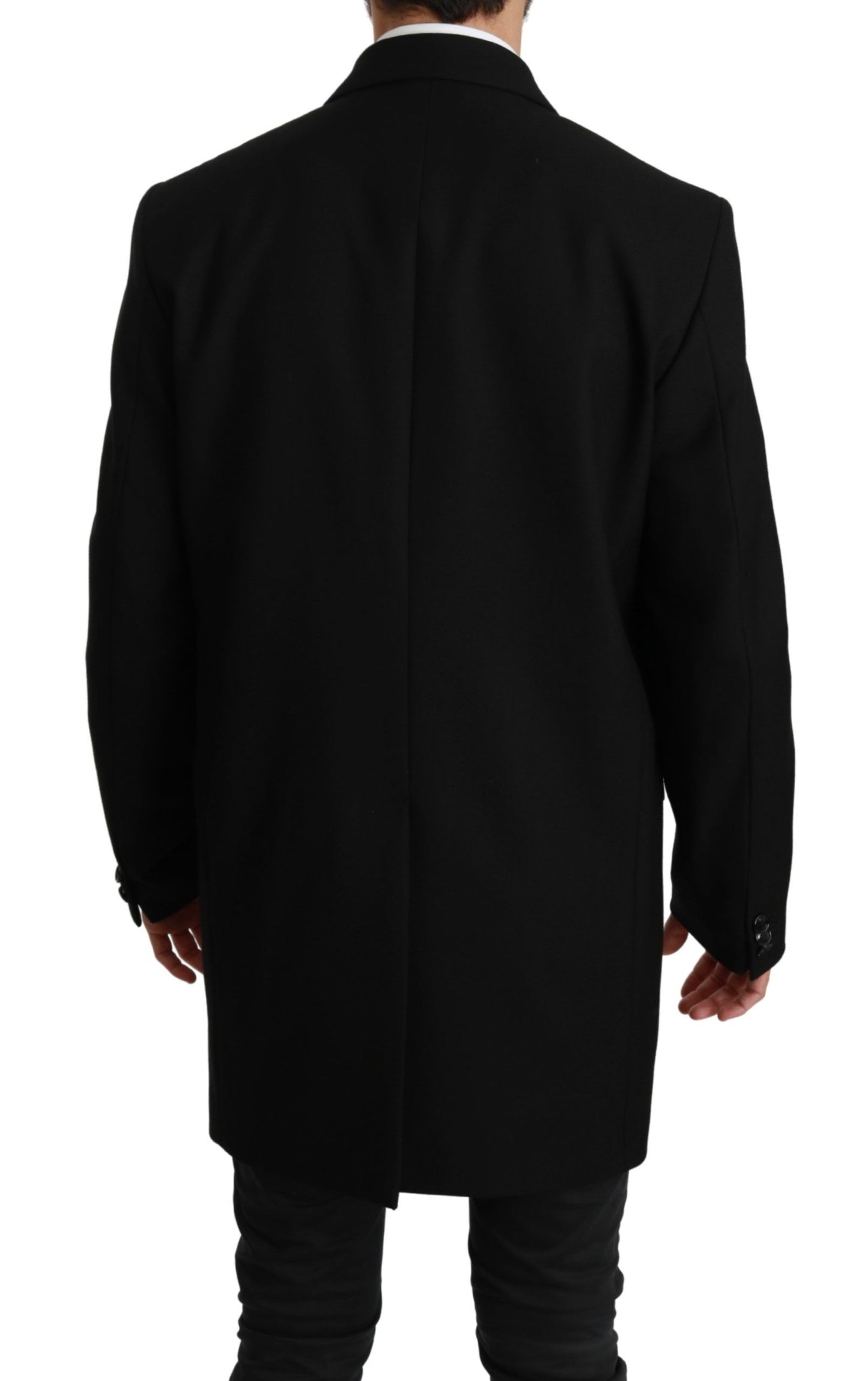 Chaqueta Blazer 100% Lana Negra