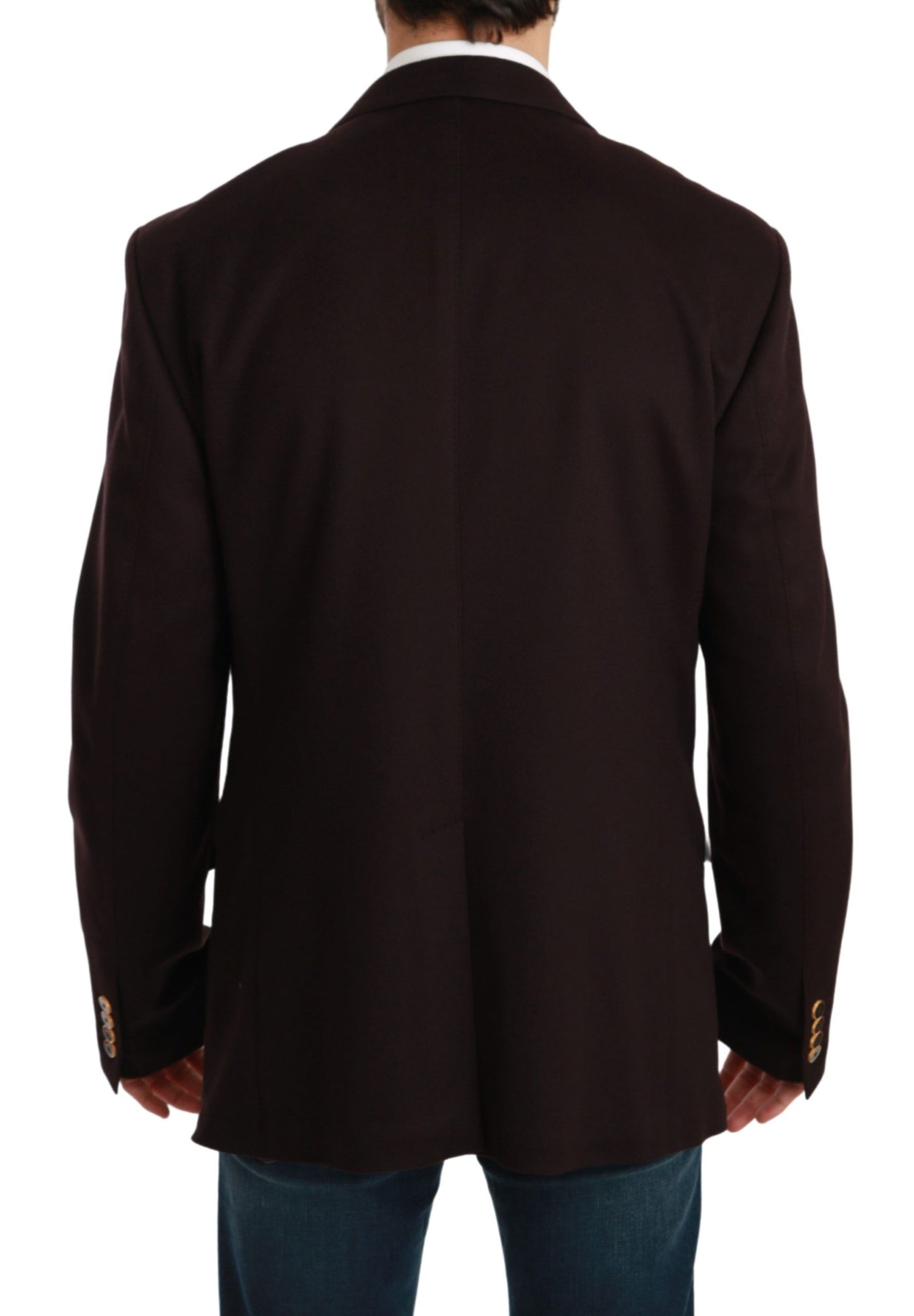 Manteau en cachemire bordeaux TAORMINA Blazer