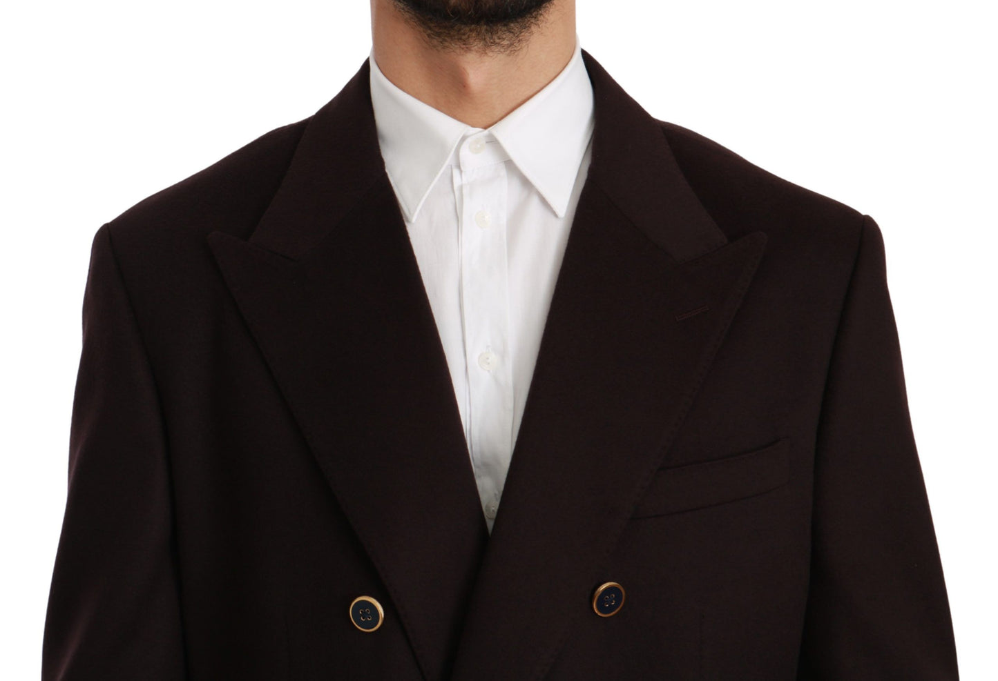 Manteau en cachemire bordeaux TAORMINA Blazer