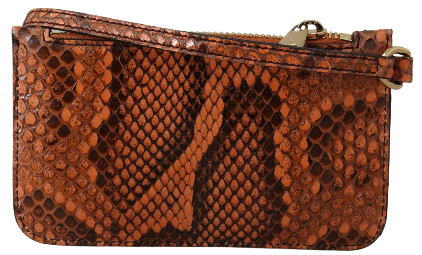 Monedero de piel marrón con espejo AGNESE Wallet