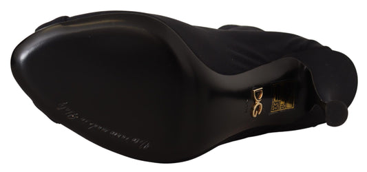 Bottines courtes extensibles noires