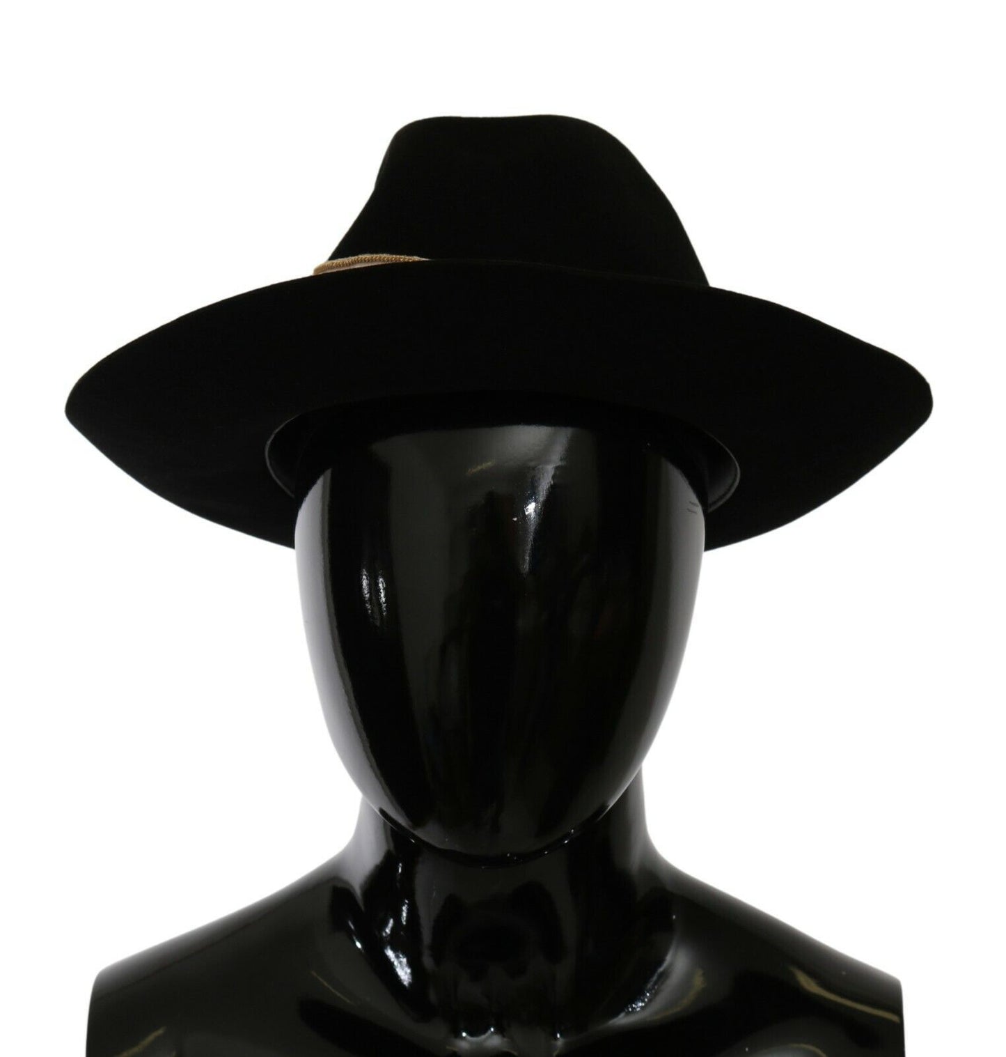 Sombrero Panamá de ala ancha Lapin Amor Gignit negro