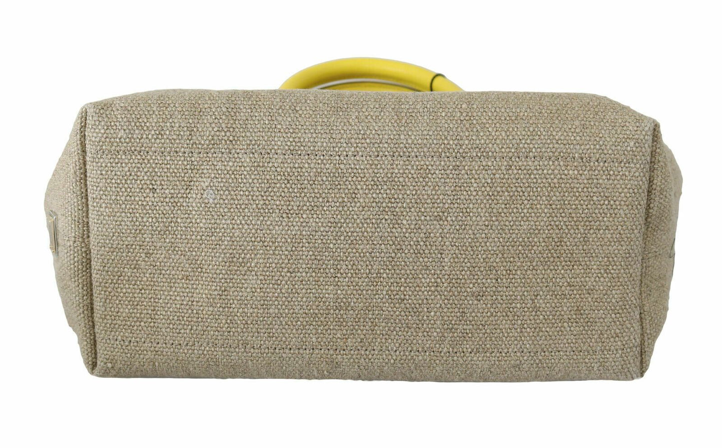 Bolso bandolera con correa de cadena dorada y beige