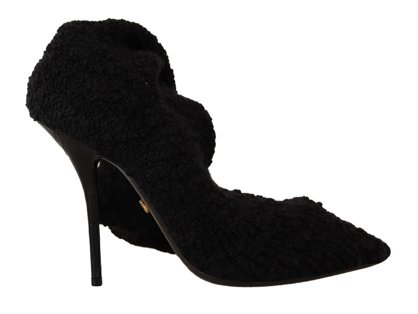 Bottines montantes noires extensibles