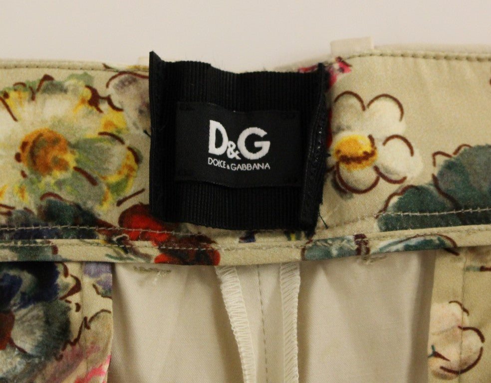 Pantalones chinos de algodón beige