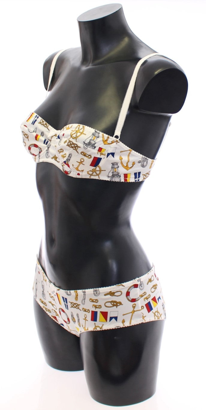 Braguita de marinero blanca elástica
