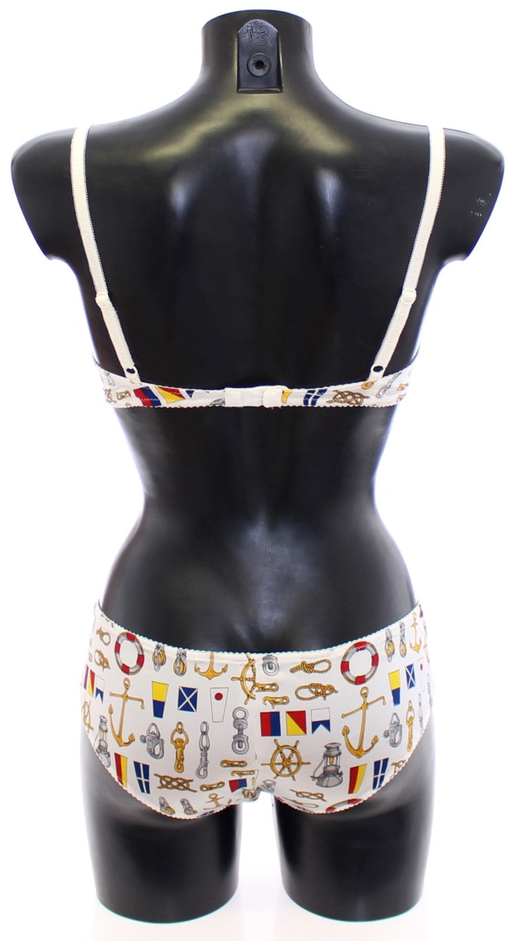 Braguita de marinero blanca elástica
