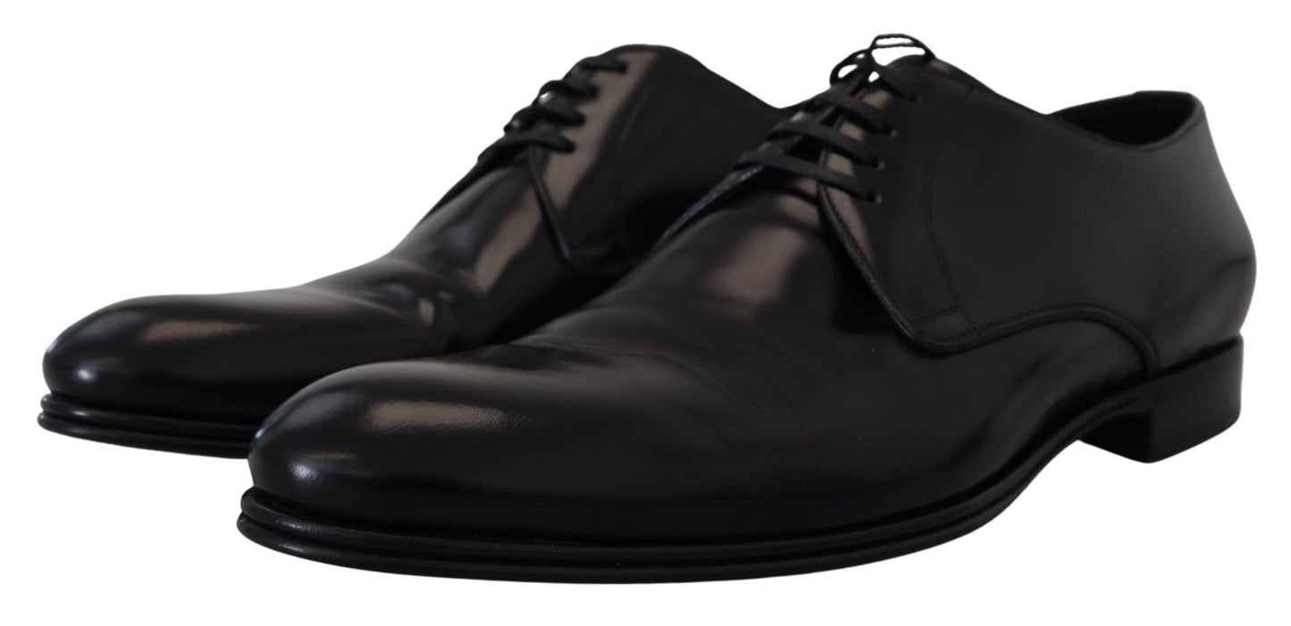 Zapatos de vestir formales de cuero negro