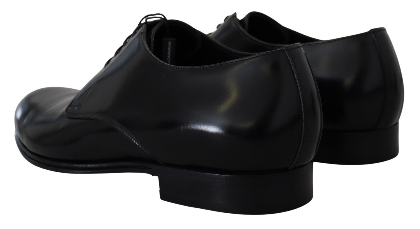 Zapatos de vestir formales de cuero negro