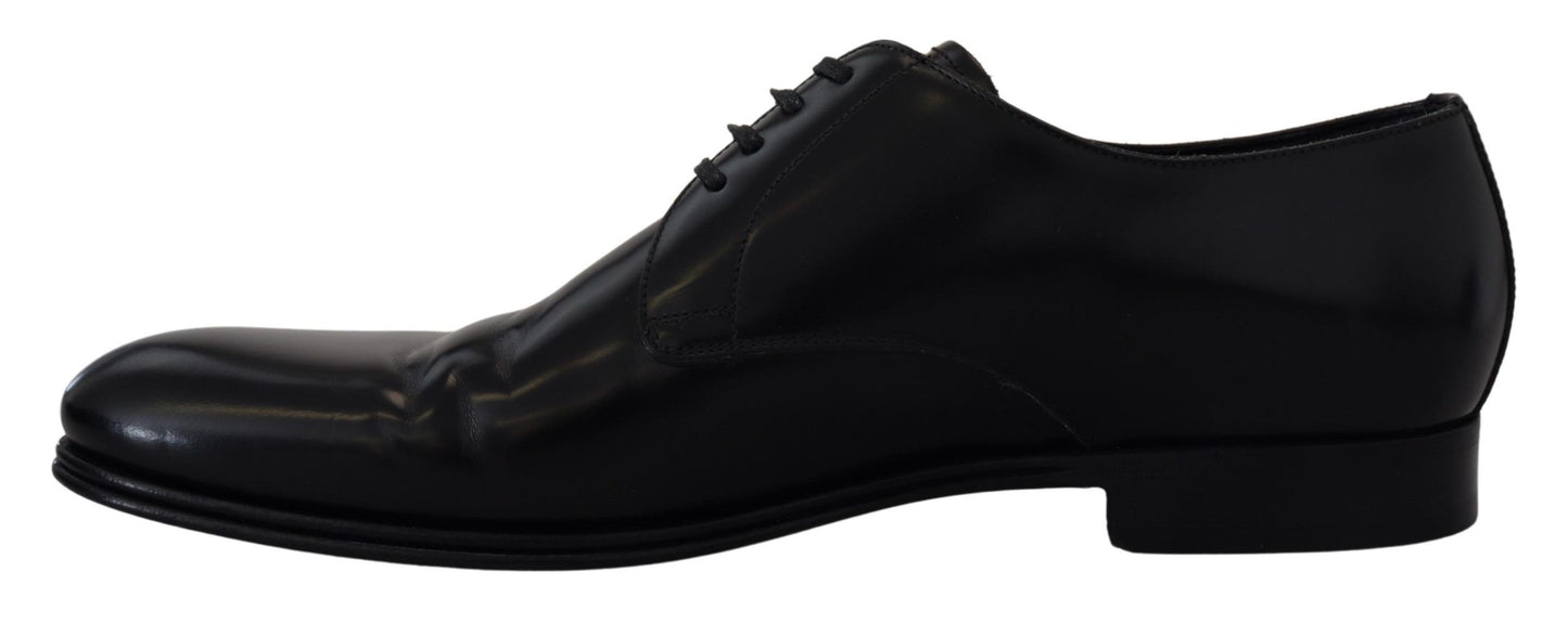 Zapatos de vestir formales de cuero negro