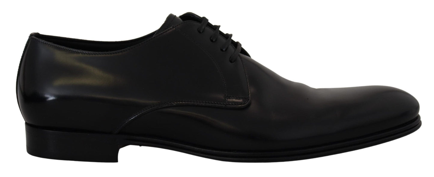 Zapatos de vestir formales de cuero negro