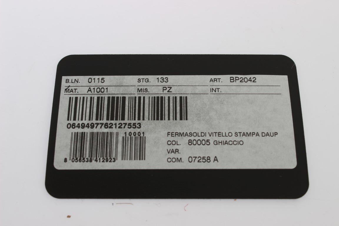 Clip magnético para billetes de cuero beige