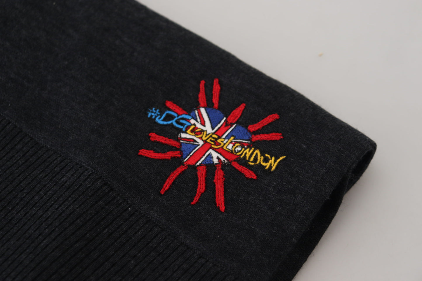 Écharpe portefeuille noire Sacré-Cœur #DGLovesLondon