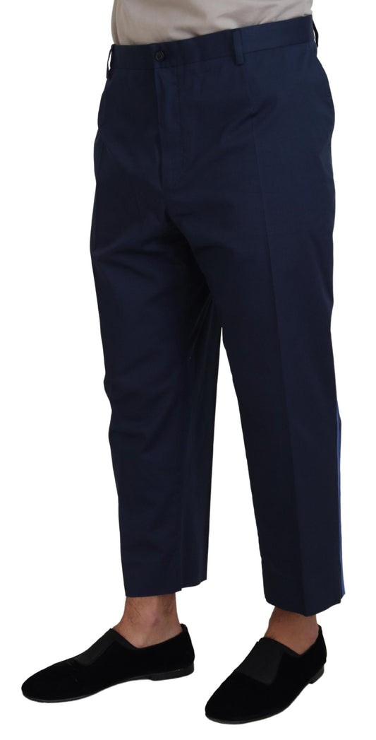 Pantalones cortos de algodón azul para hombre
