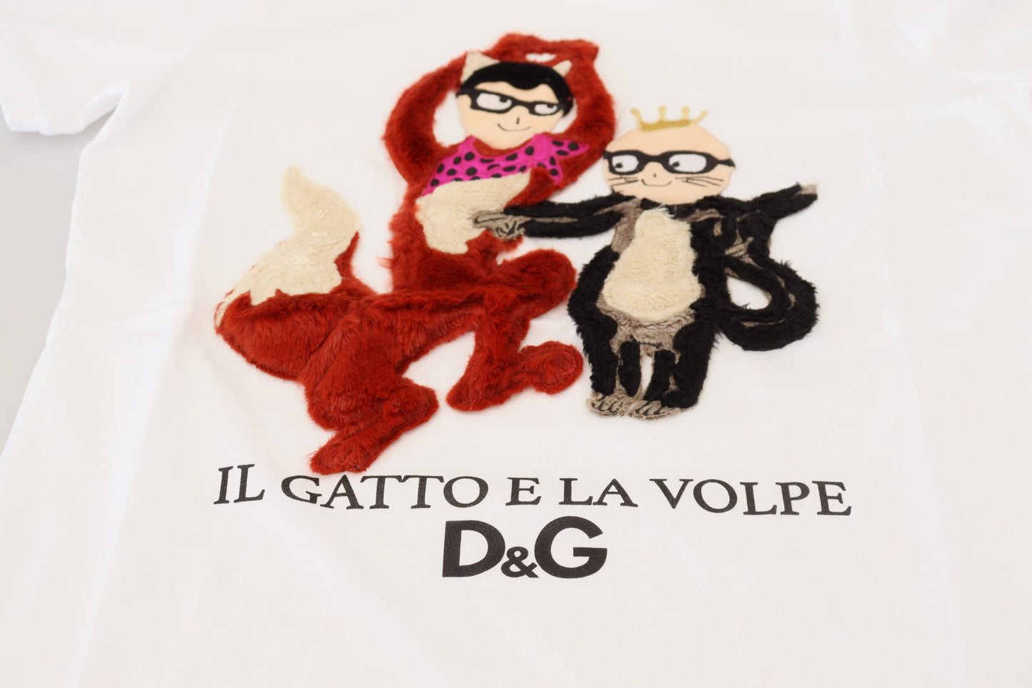T-shirt blanc texturé à manches courtes