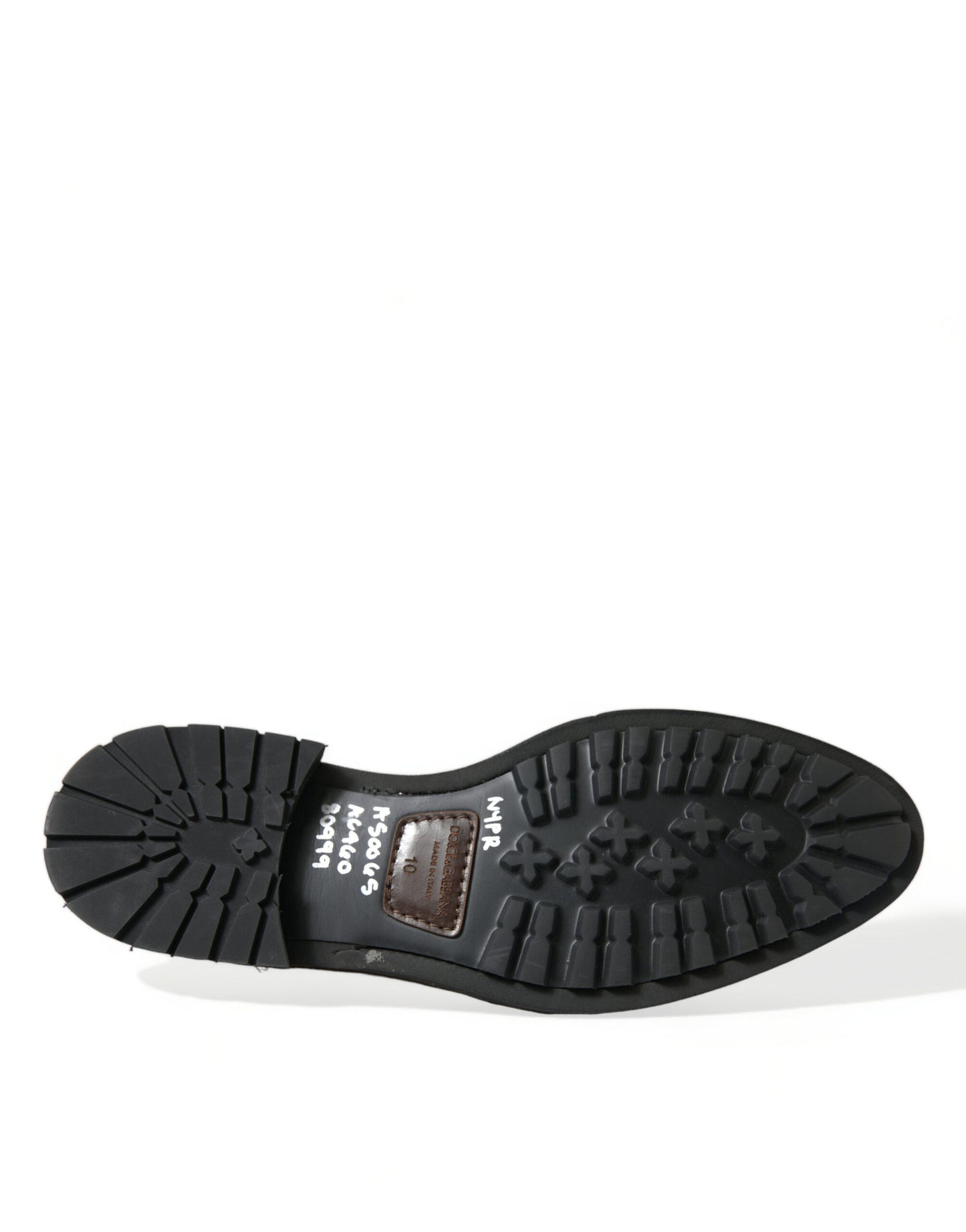 Mocasines de vestir de cuero negro con tachuelas