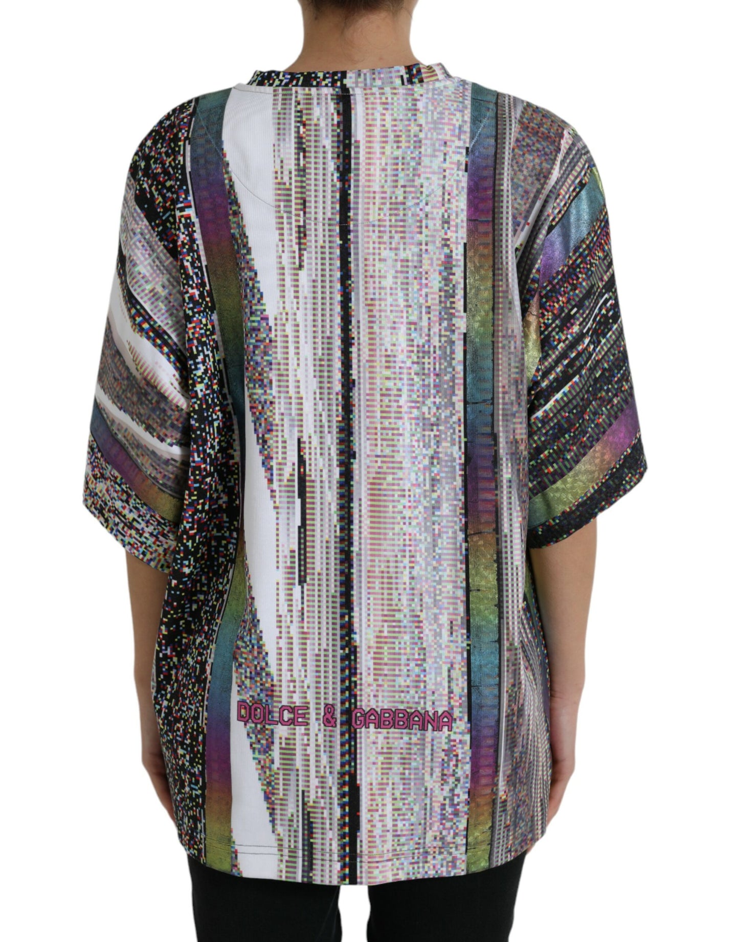 Camiseta con estampado multicolor "With Love Always"