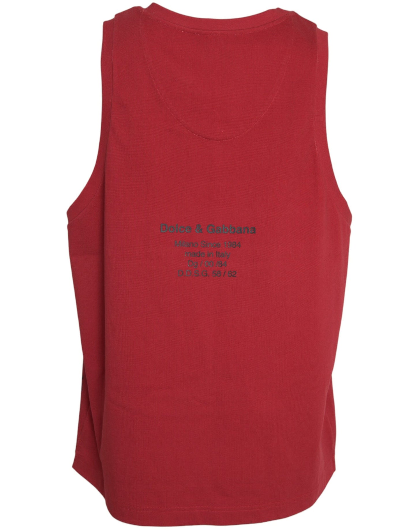 T-shirt débardeur sans manches à imprimé léopard rouge