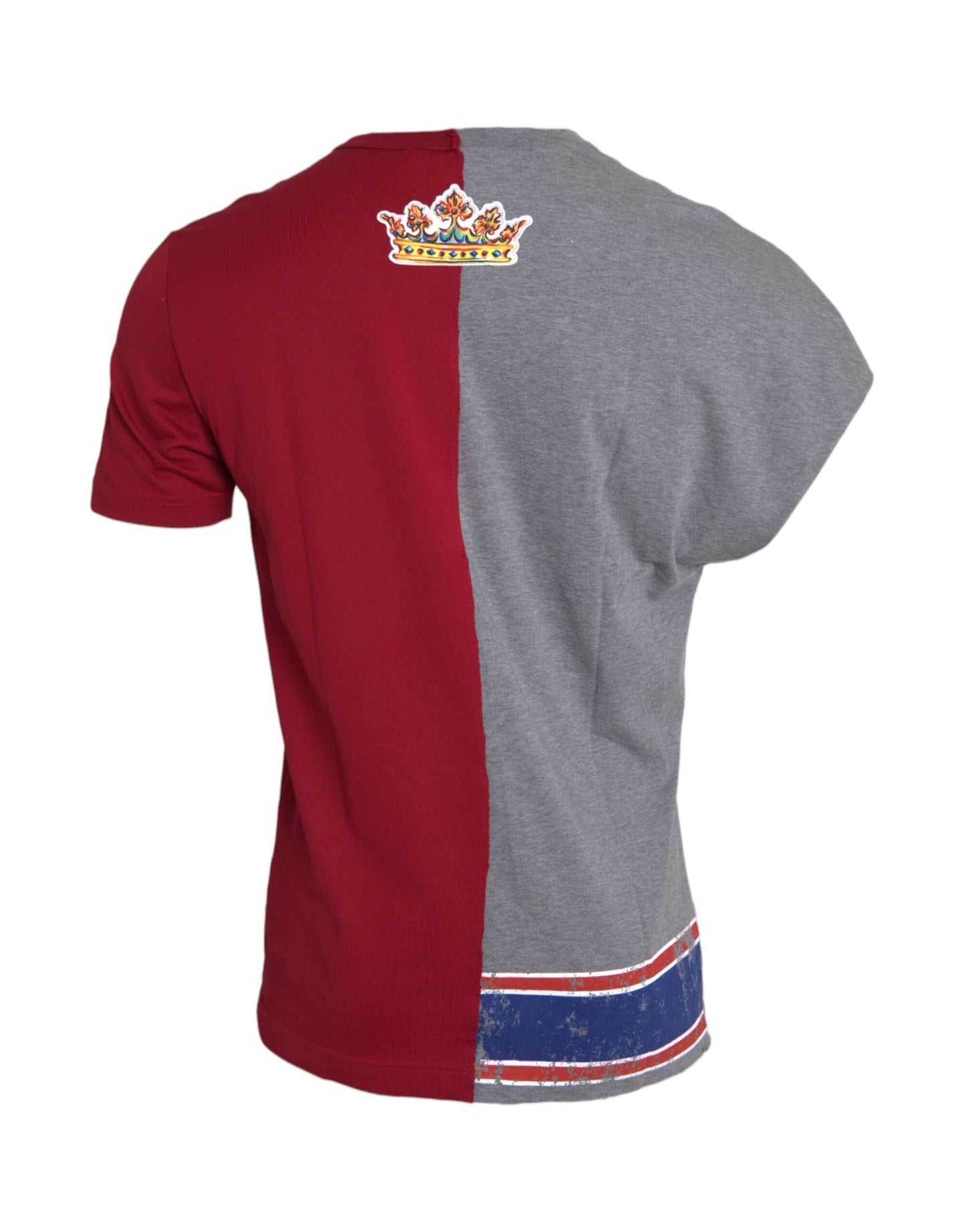 T-shirt graphique multicolore à manches courtes