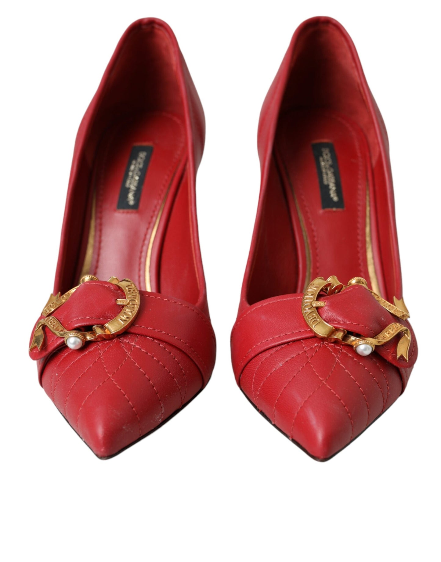 Escarpins à talons en cuir Red Devotion