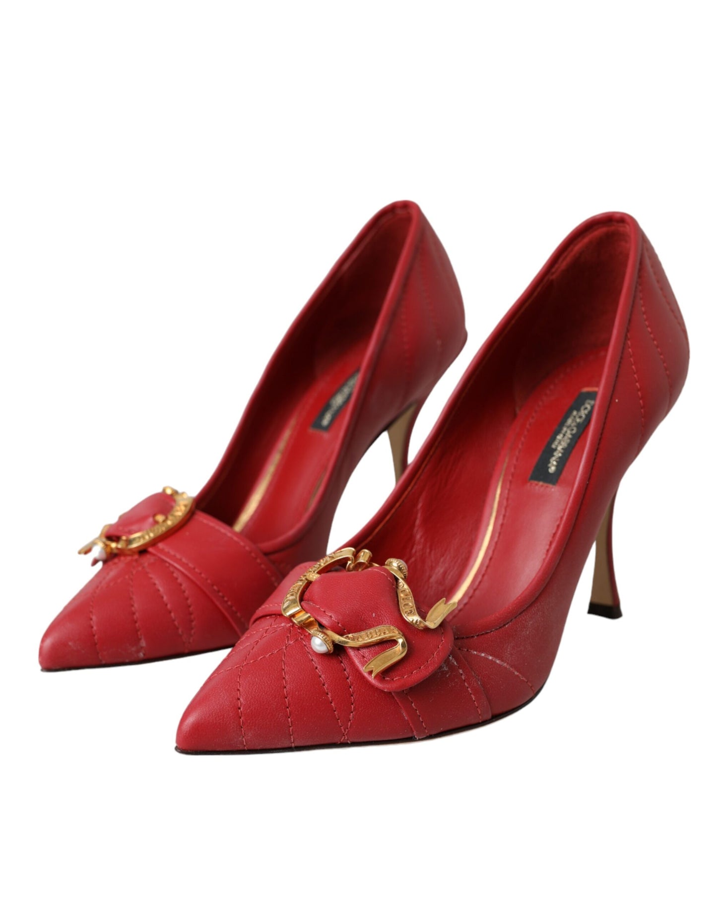 Escarpins à talons en cuir Red Devotion
