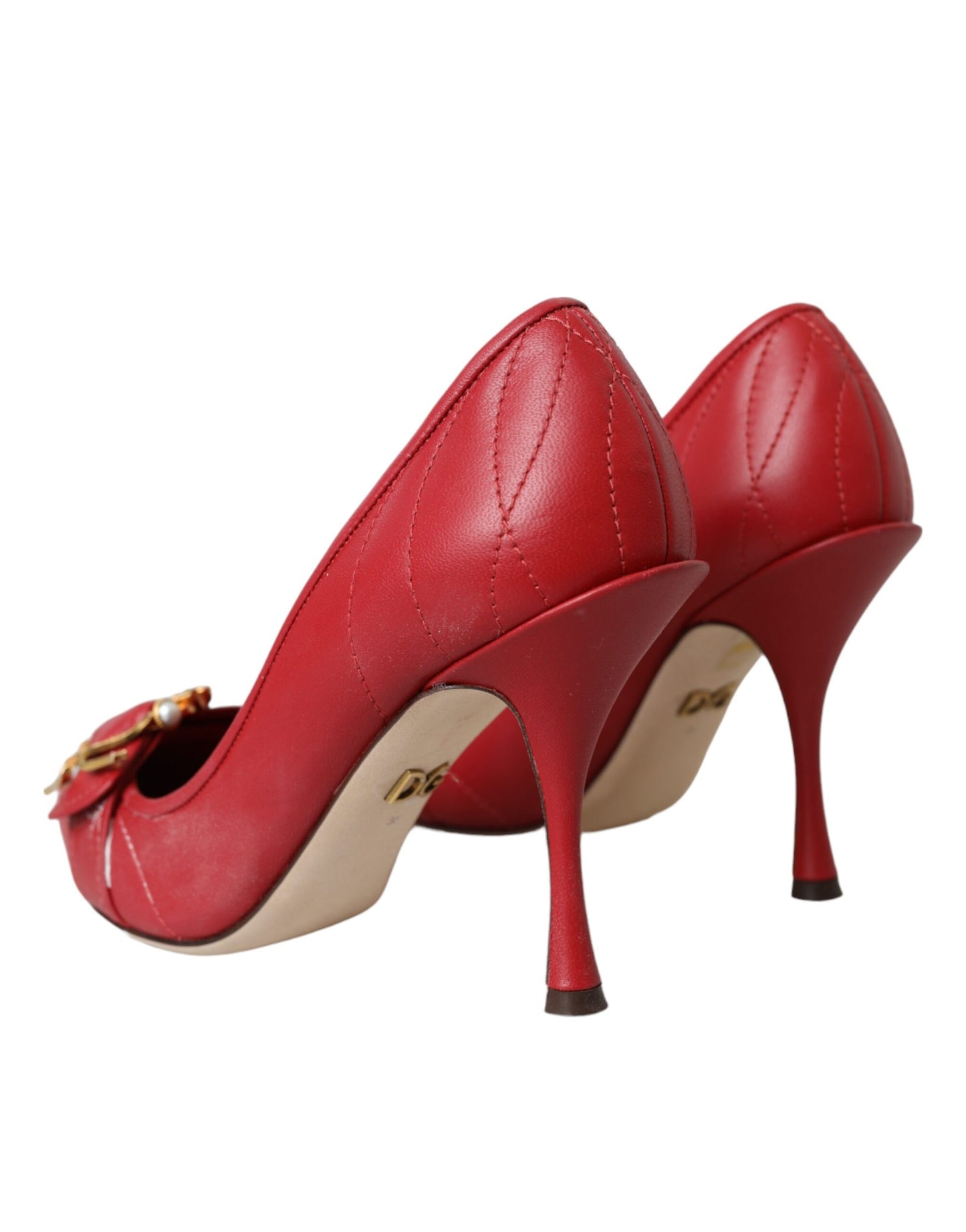 Escarpins à talons en cuir Red Devotion