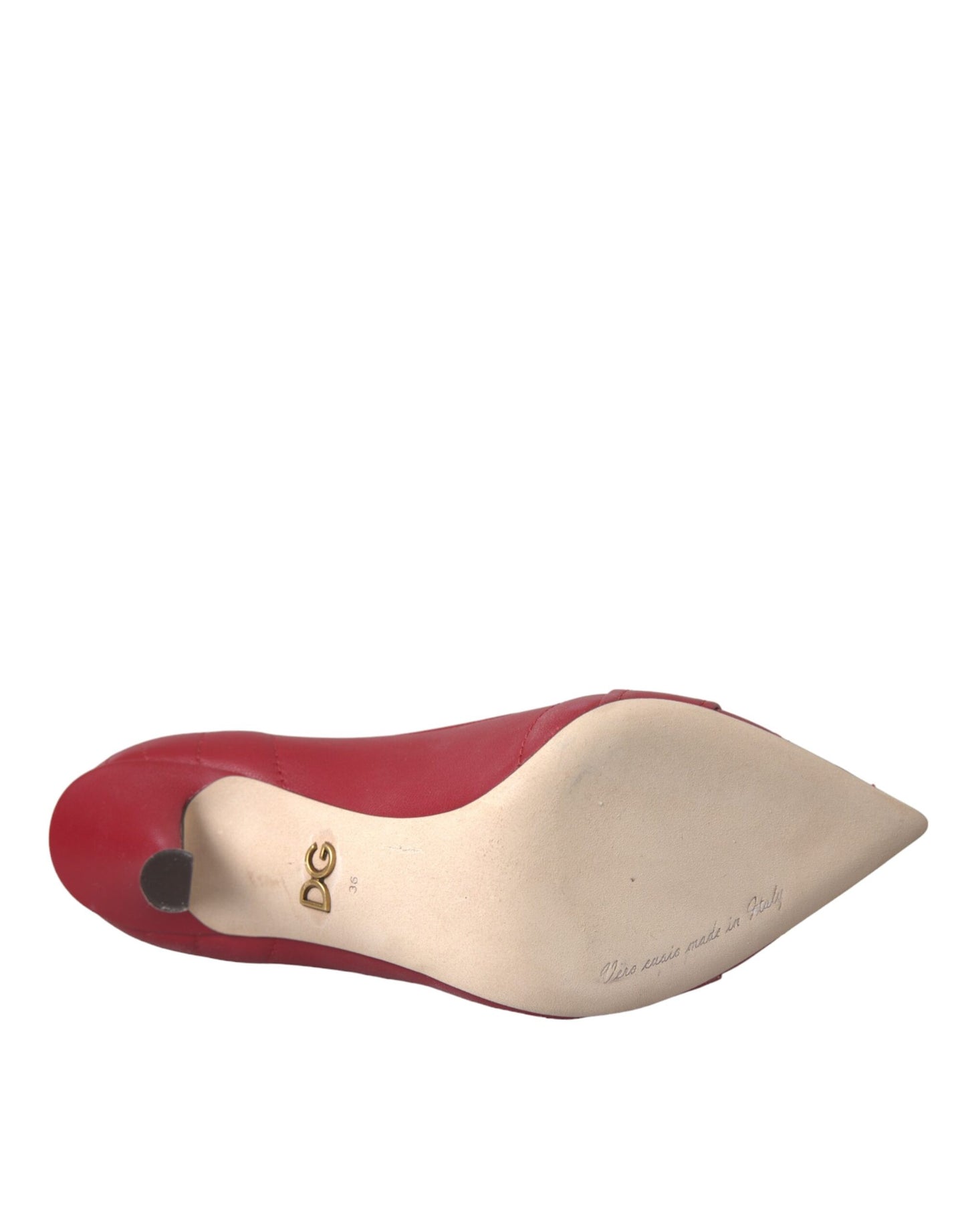 Escarpins à talons en cuir Red Devotion