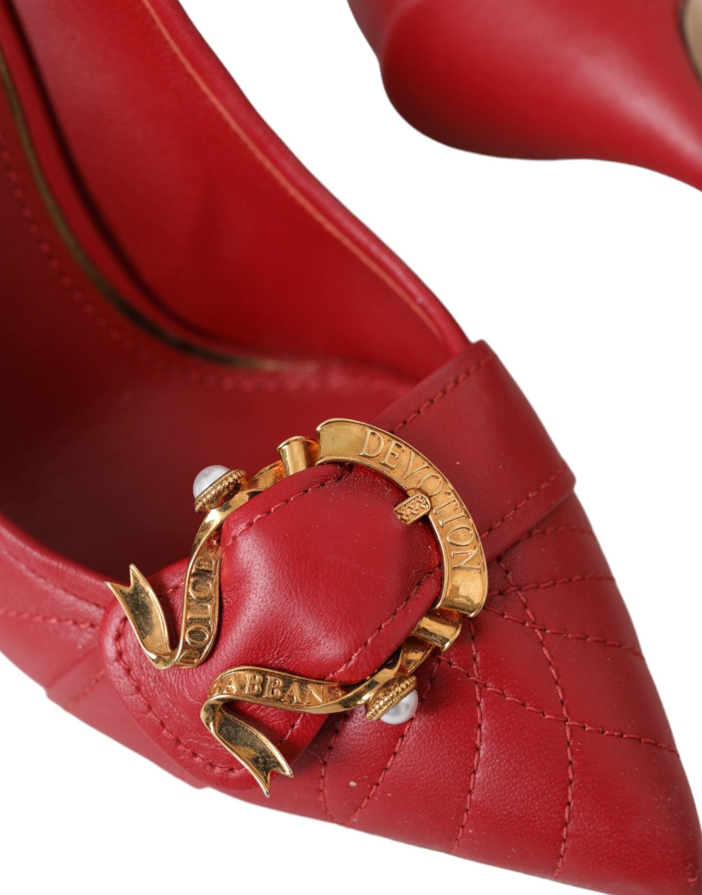 Escarpins à talons en cuir Red Devotion