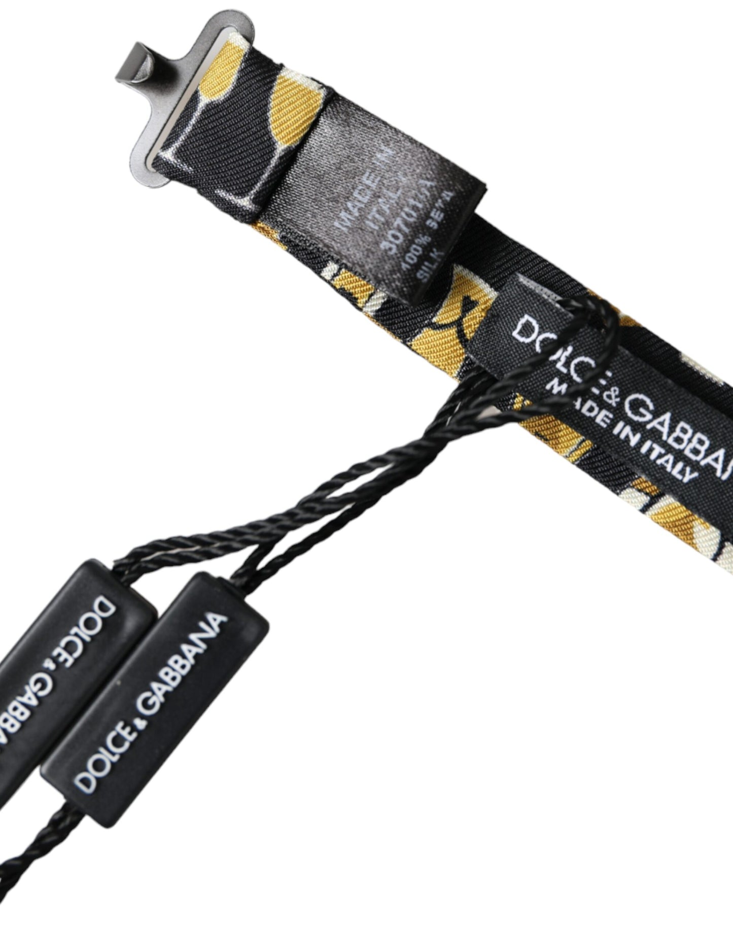 Nœud papillon en soie noire pour homme, col réglable, style cocktail