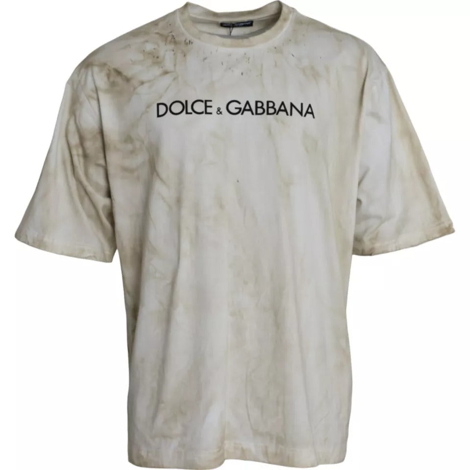 T-shirt ras du cou en coton avec logo Off White