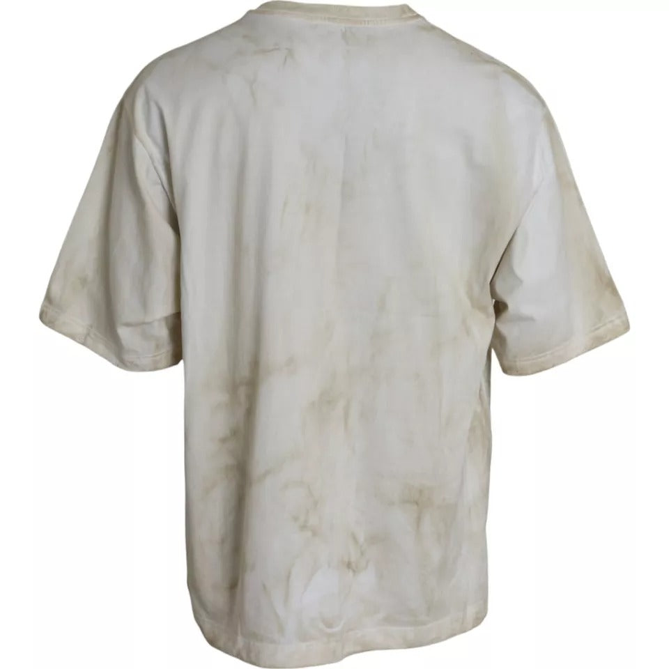 T-shirt ras du cou en coton avec logo Off White