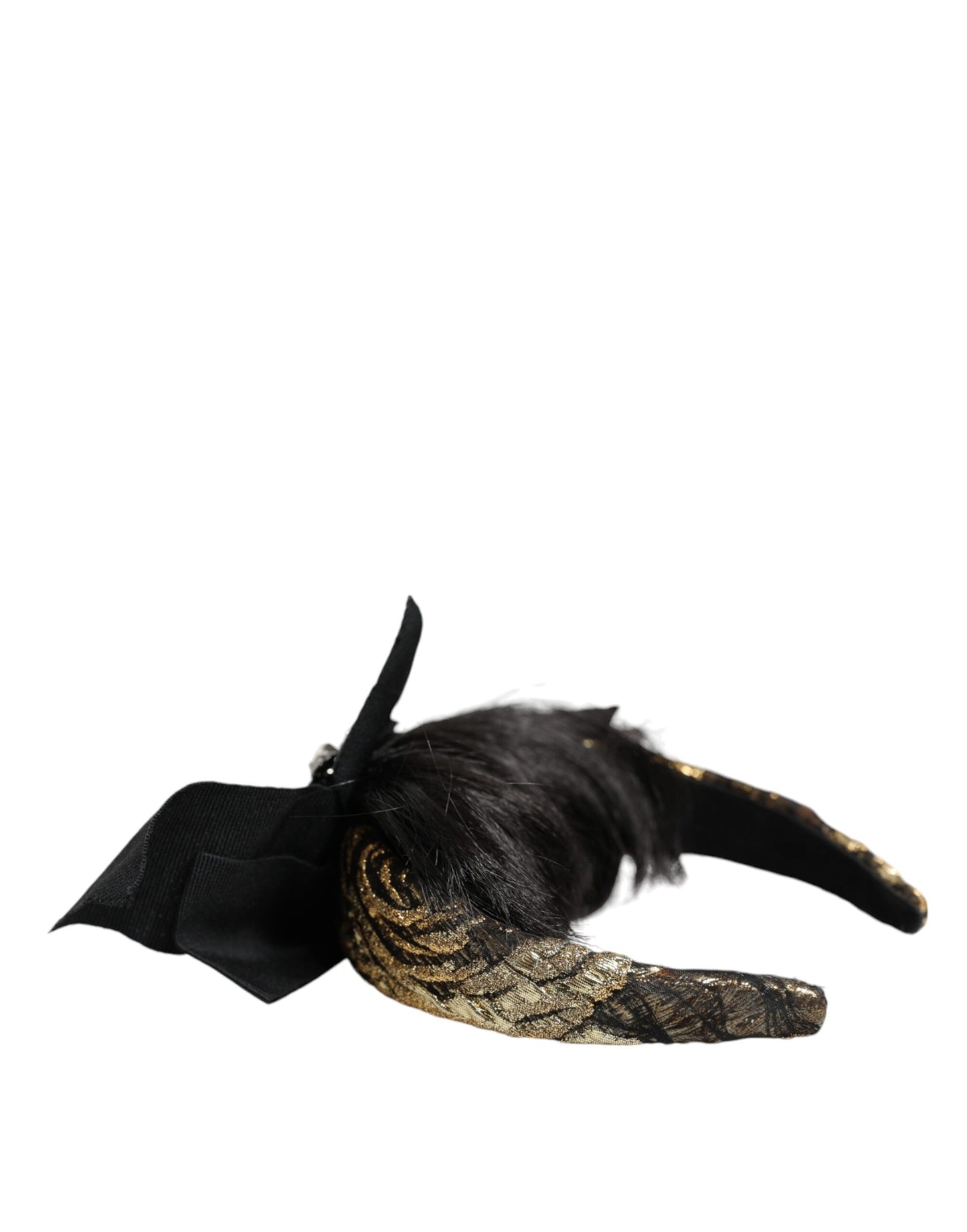 Diadema de cristal para parrucchiera de pelo negro