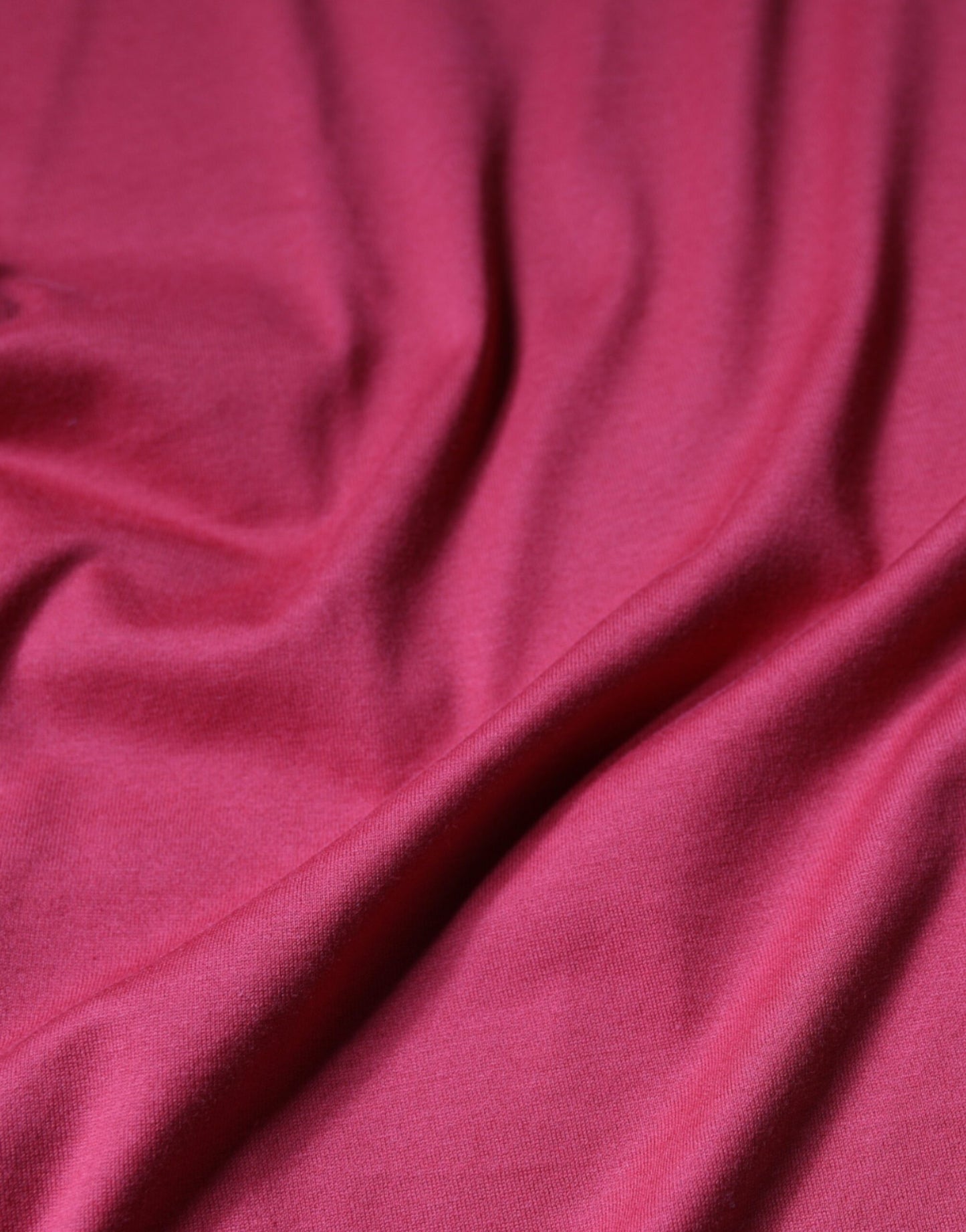 T-shirt col rond en coton rouge avec logo DG imprimé