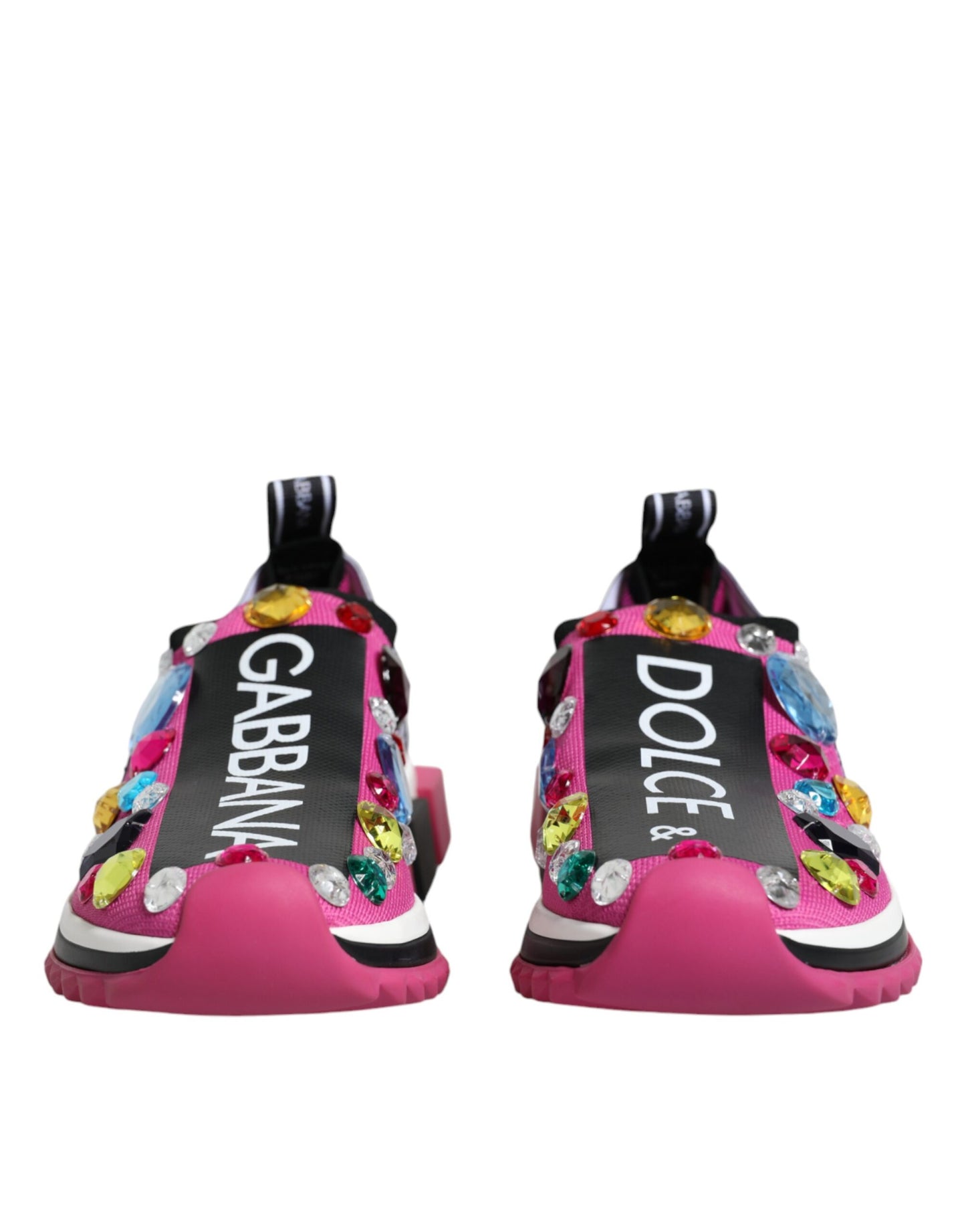 Zapatillas deportivas bajas con cristales Sorrento en color rosa