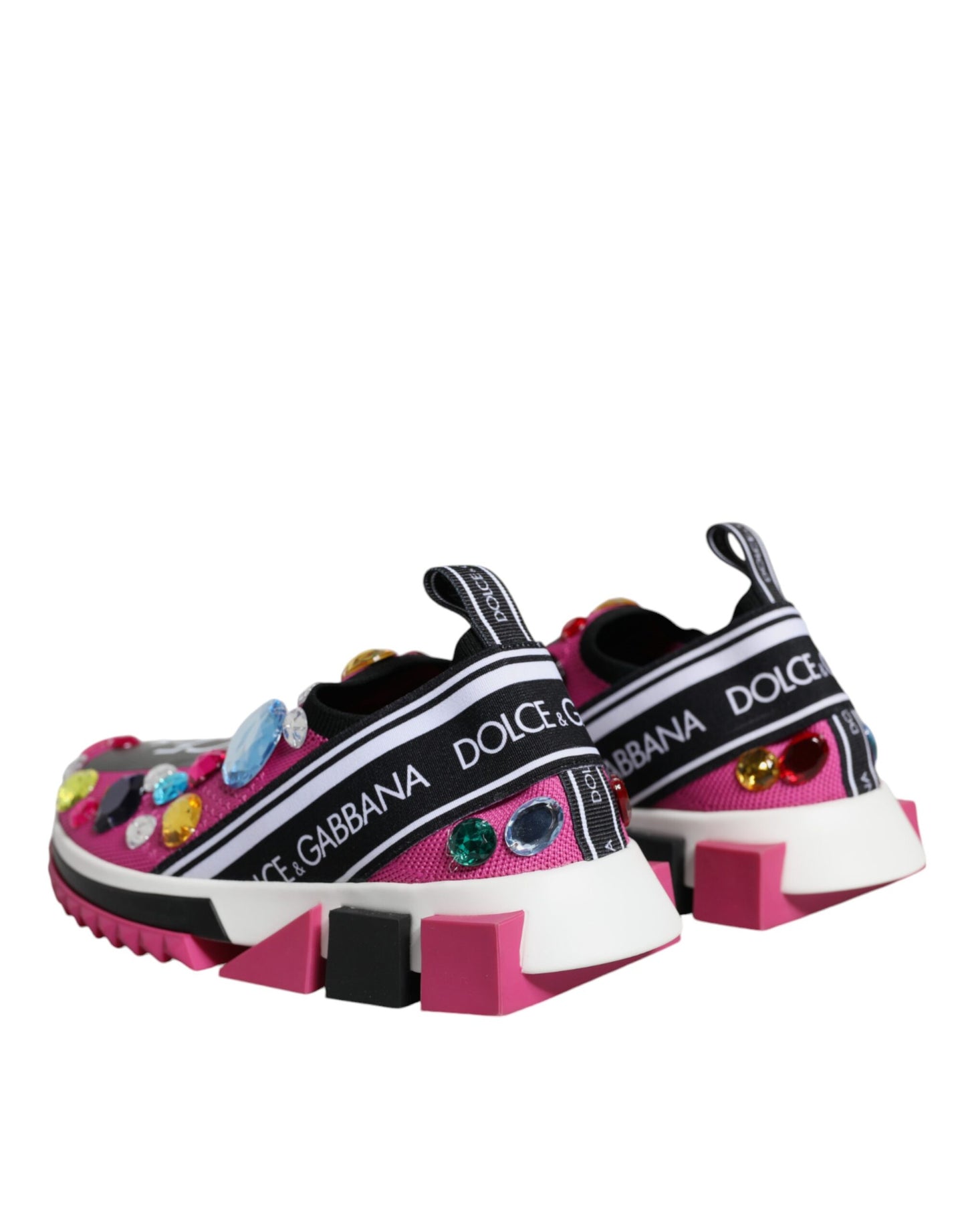 Zapatillas deportivas bajas con cristales Sorrento en color rosa