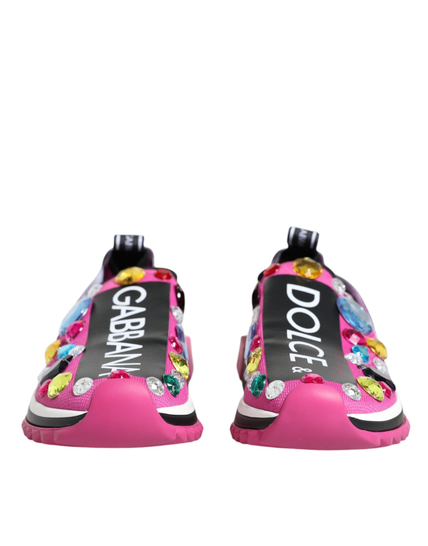 Zapatillas deportivas bajas con cristales Sorrento en color rosa