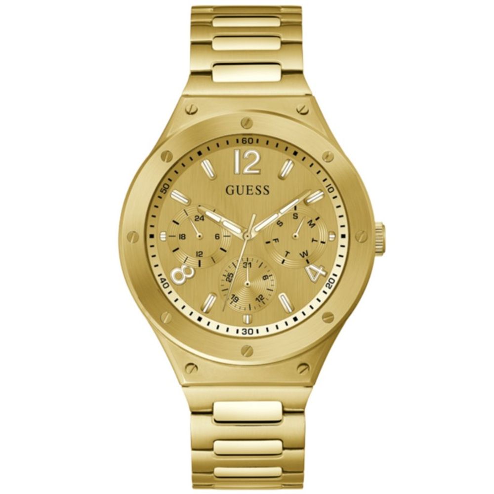 Montre en acier inoxydable doré