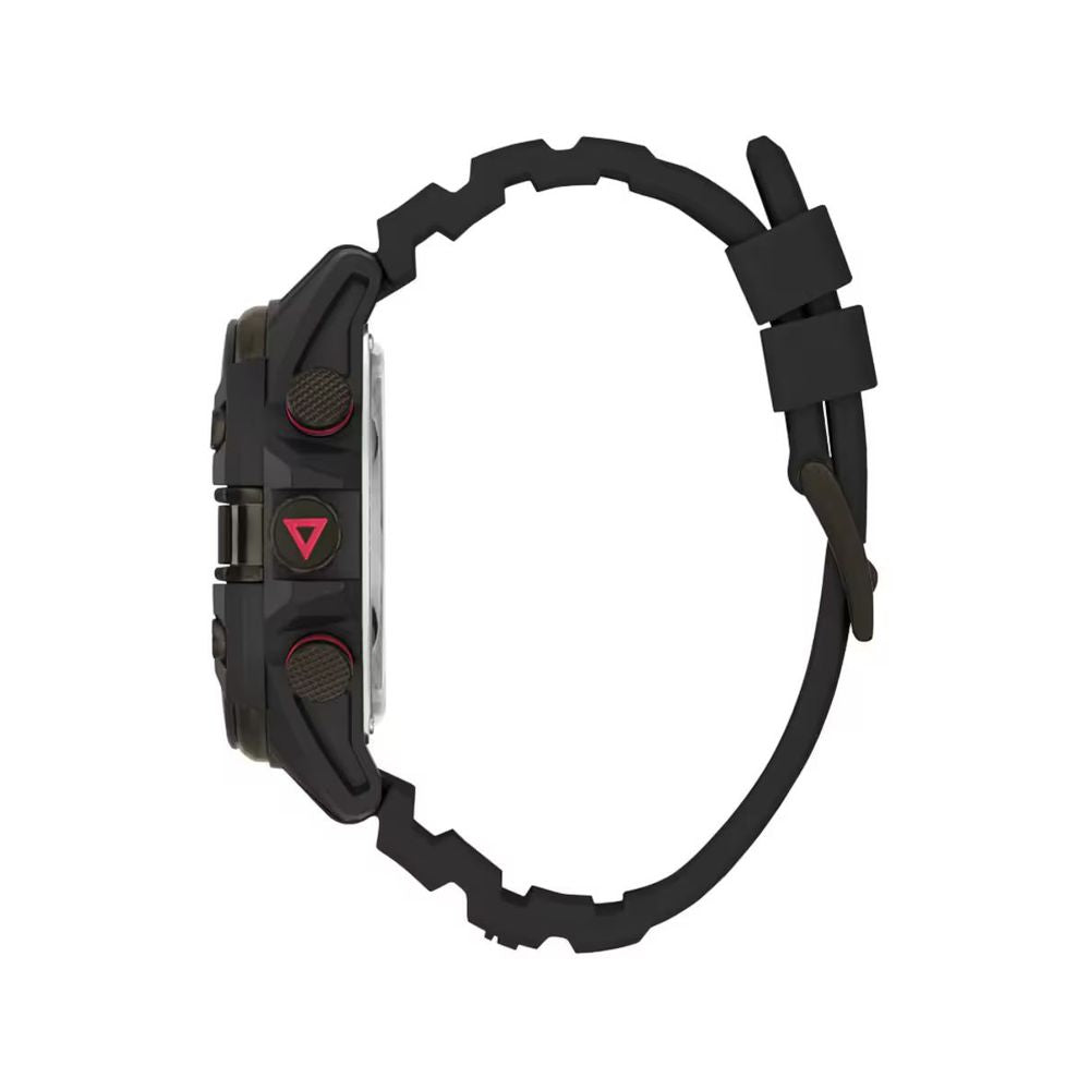 Montre en résine noire