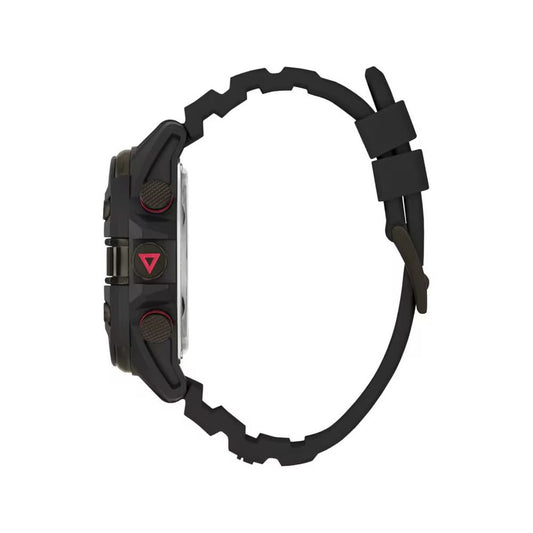 Montre en résine noire