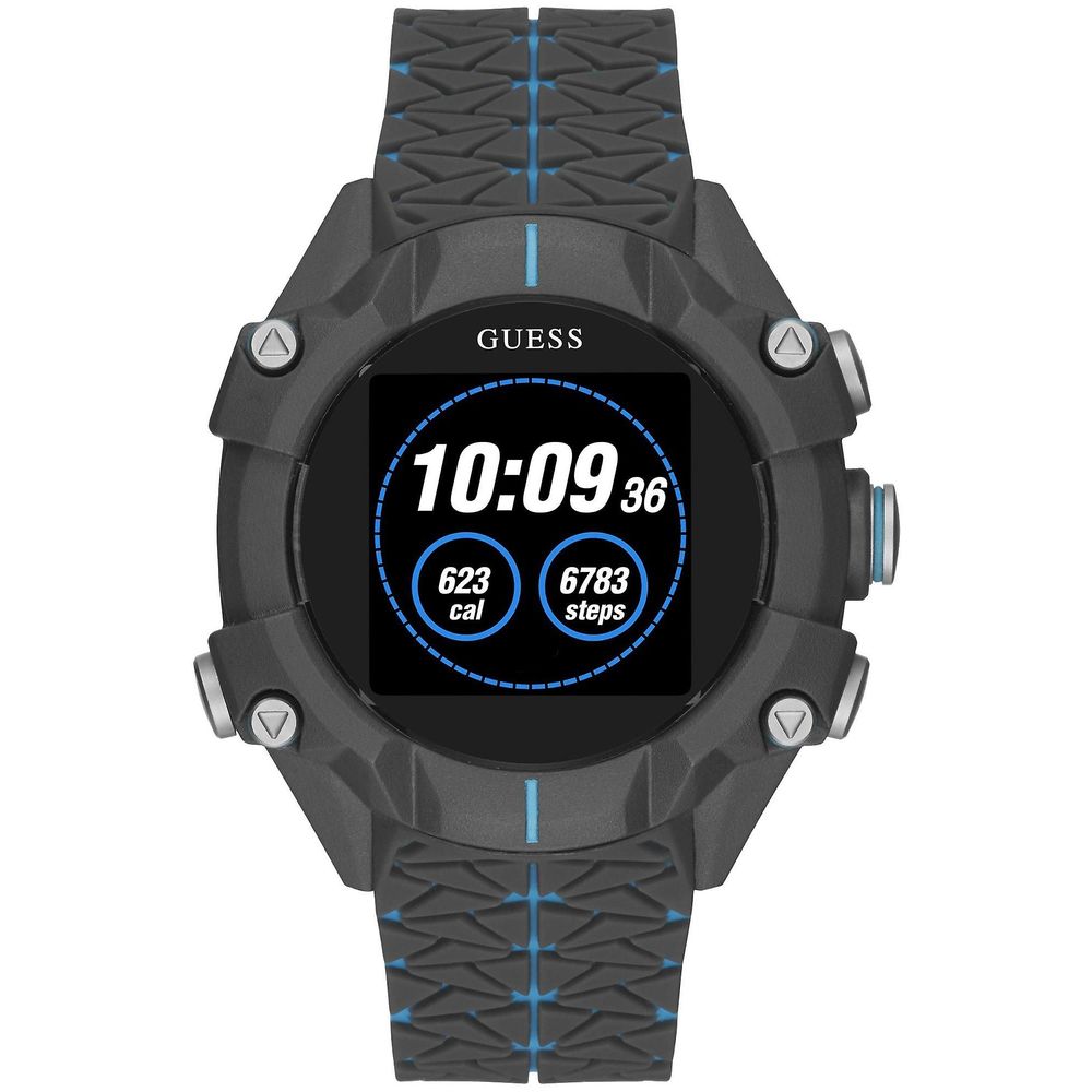 Montre en résine grise