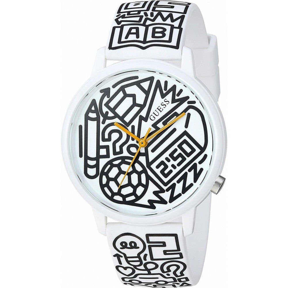 Montre en résine multicolore