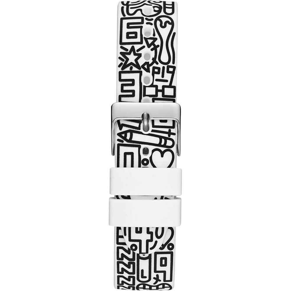 Montre en résine multicolore