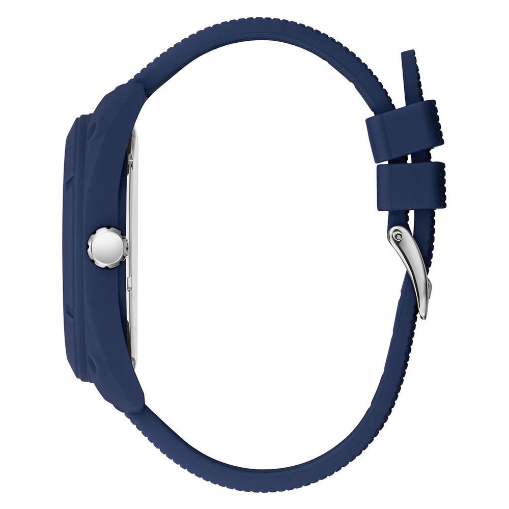 Montre en caoutchouc bleu