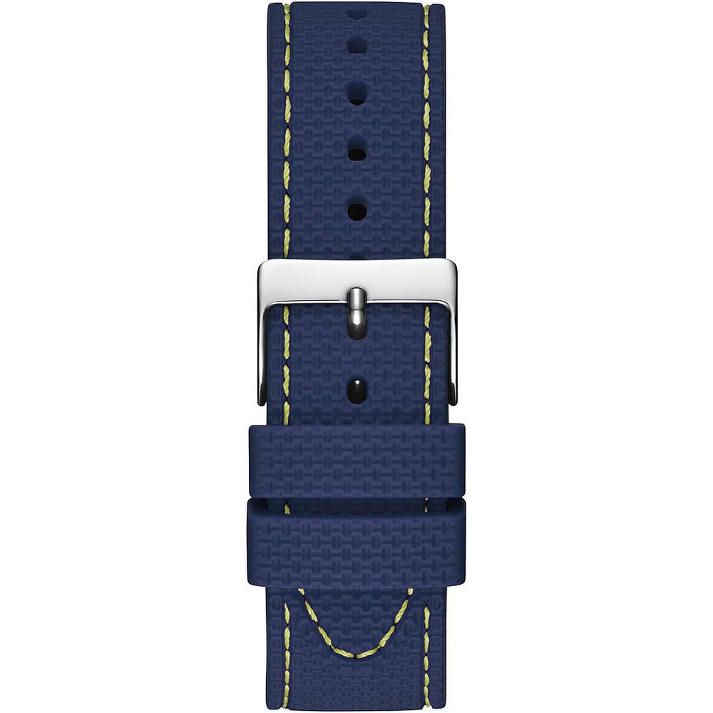 Montre en caoutchouc bleu