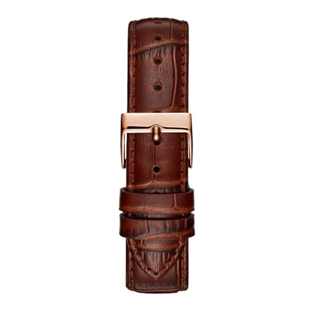 Montre en cuir marron
