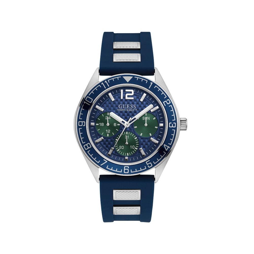 Montre synthétique bleue