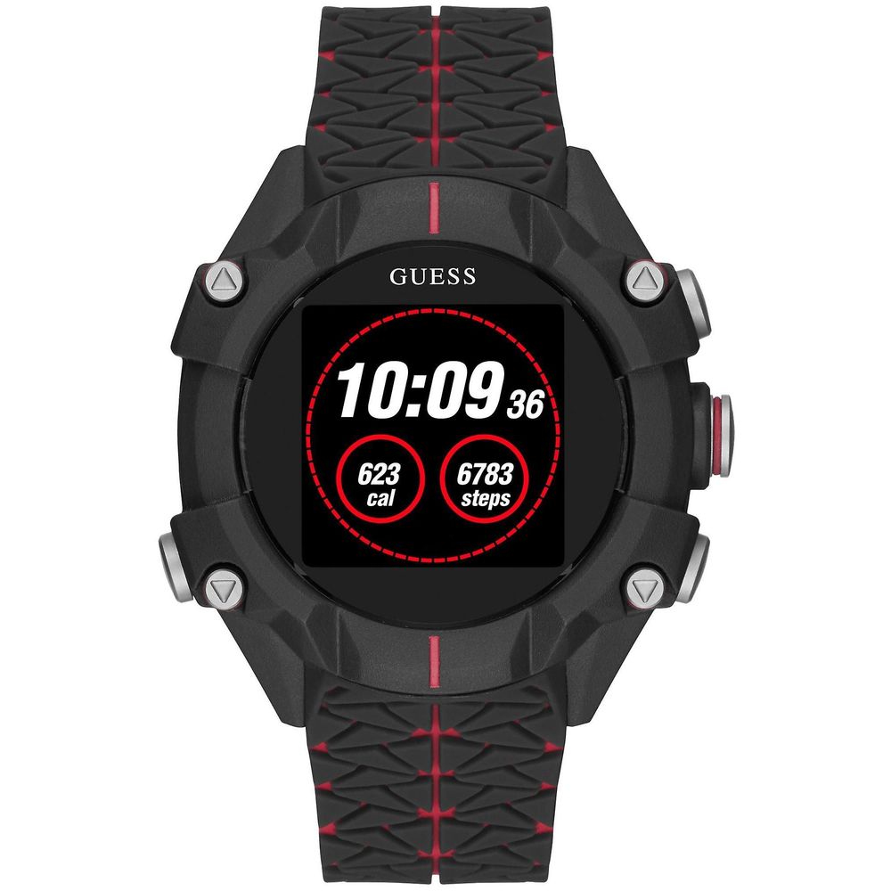 Montre en résine noire