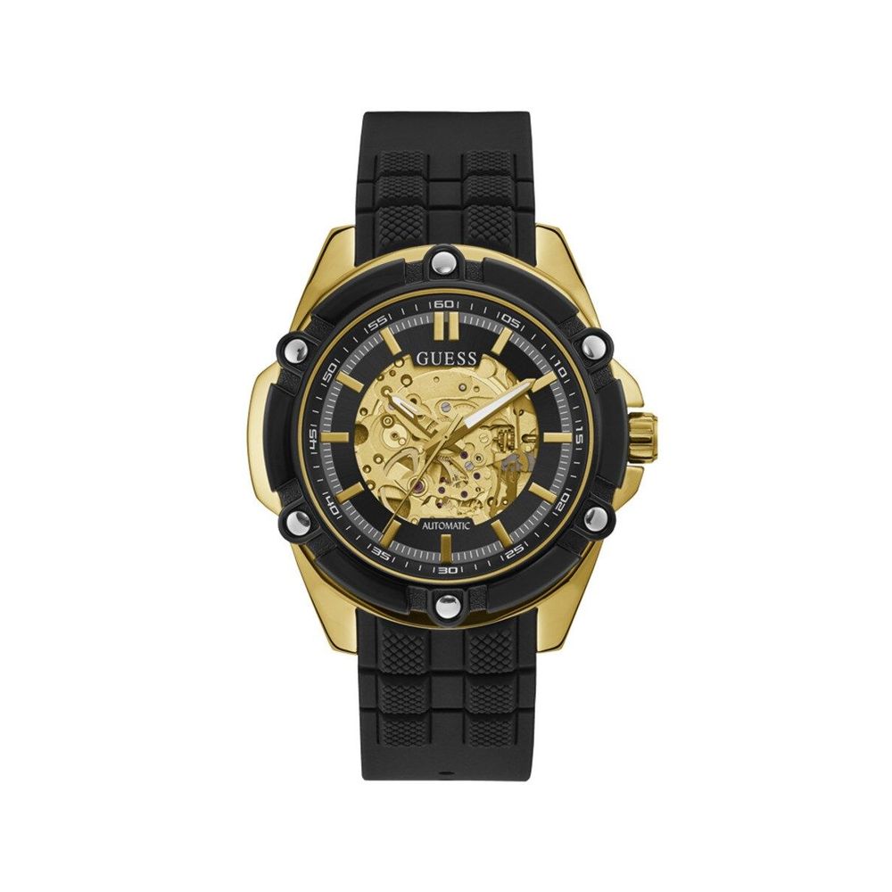 Montre en résine noire