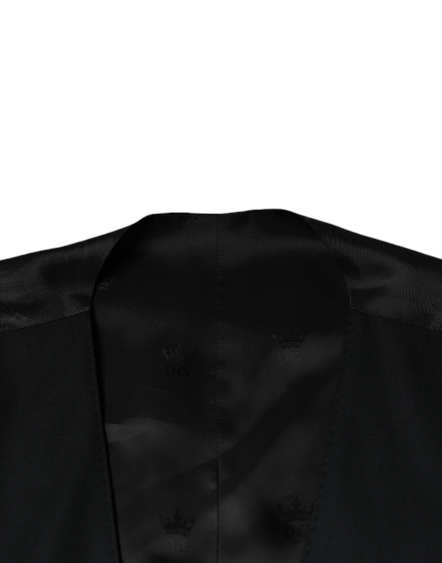 Chaleco formal de lana negro