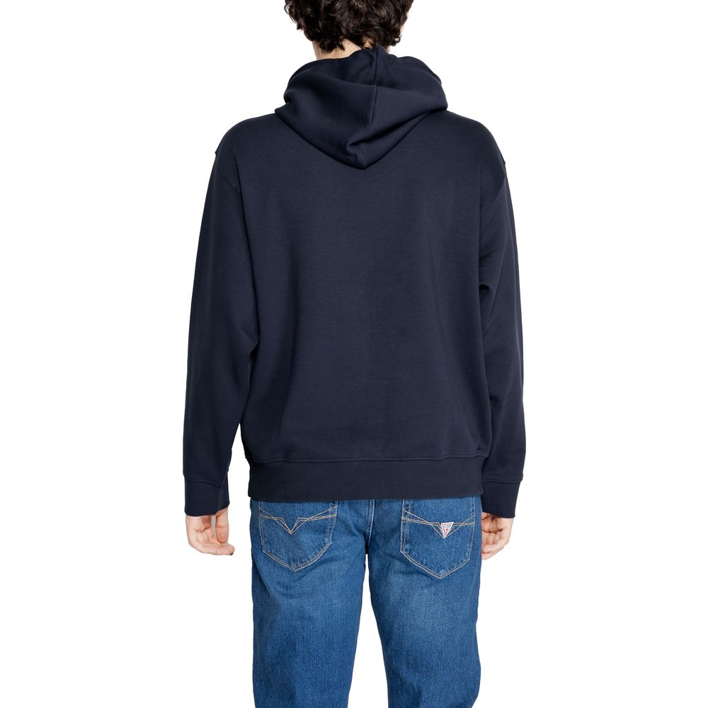 Blue Cotton Hoody